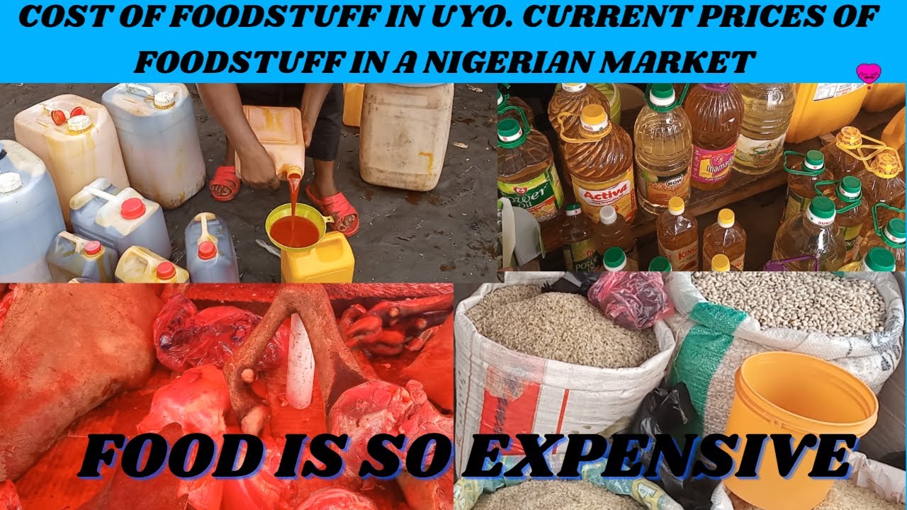 RAW FOODSTUFF SHOPPING VLOG| CURRENT PRICES OF FOODSTUFF IN UYO, NIGERIA| AKPAN ANDEM MARKET