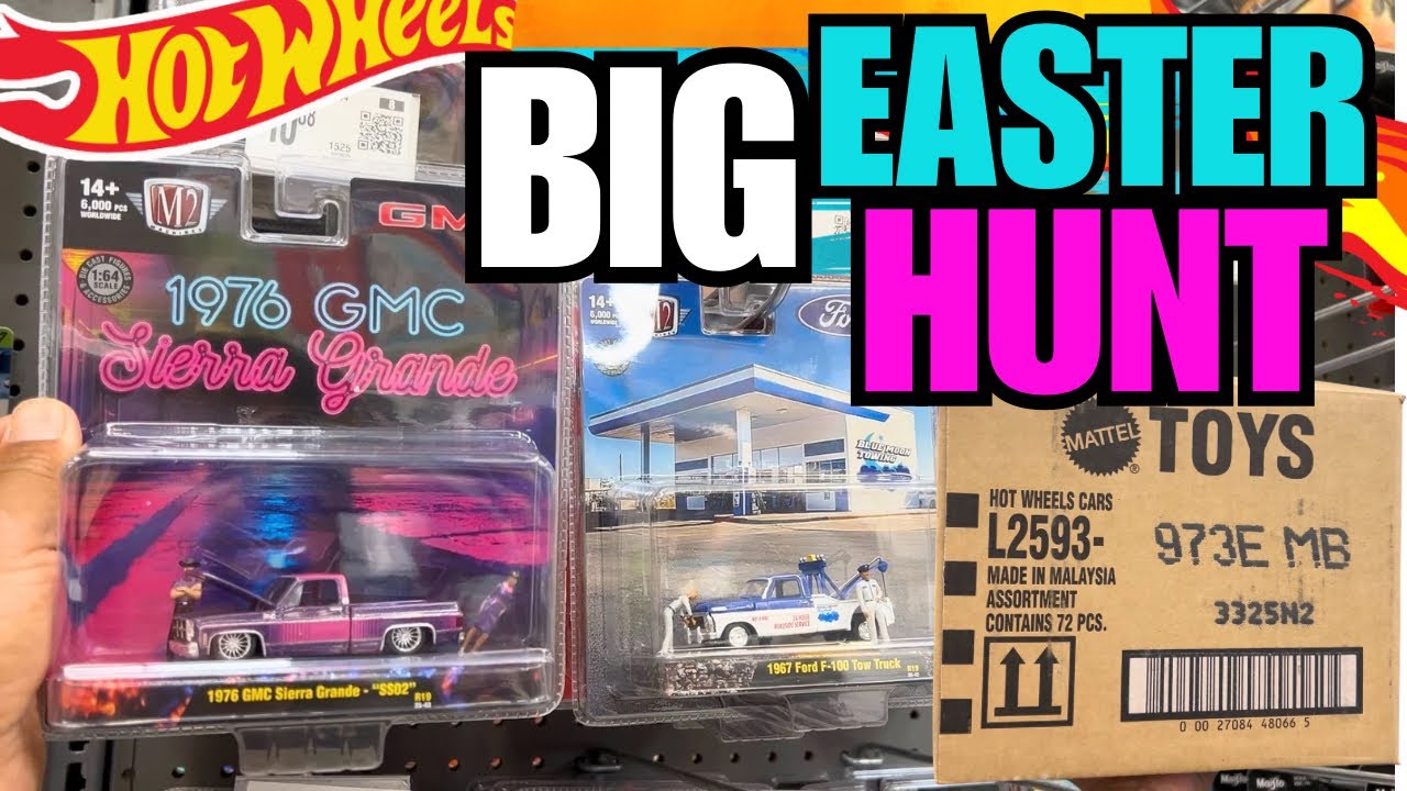 Охота на пасхальные выходные✅🔥 #hotwheels #m2machines