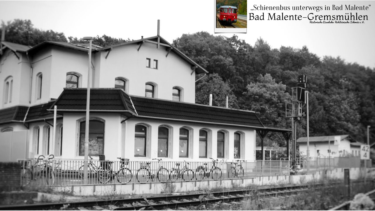 Malente - ,,Schienenbus unterwegs in Bad Malente