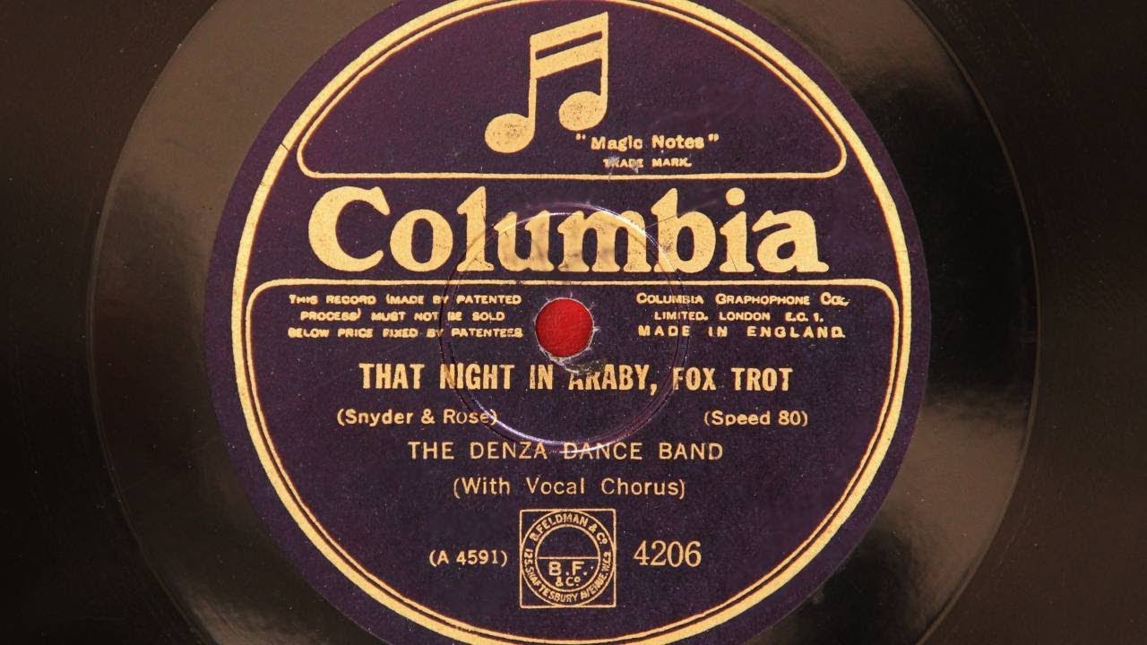 Denza Dance Band (Leo Reisman) - That Night in Araby