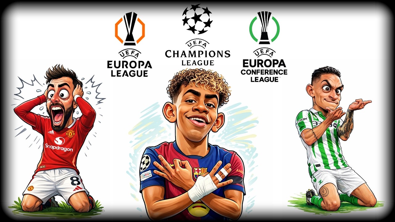 no HYPE just FOOTBALL (UCL, UEL, UECL BEST goals 2025)