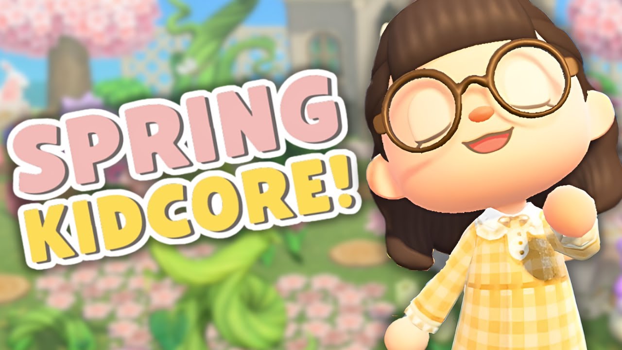 Attempting to make a cute Spring Kidcore Slumber Island!