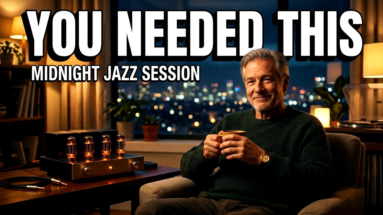 Smooth Jazz 🎷 Your Mind Rests Better with Warm Analog Sound and City Rain