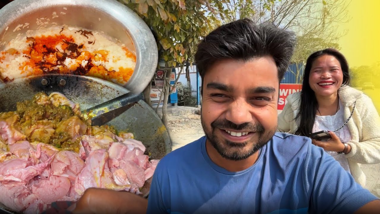 We had so much fun today || Cooking and eating Chicken Pulao