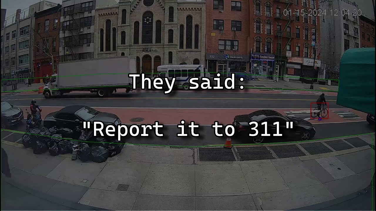 AI cam: 5,000 sidewalk riding reports to NYC 311 in 60 days: e-bikes and bikes belong in the streets