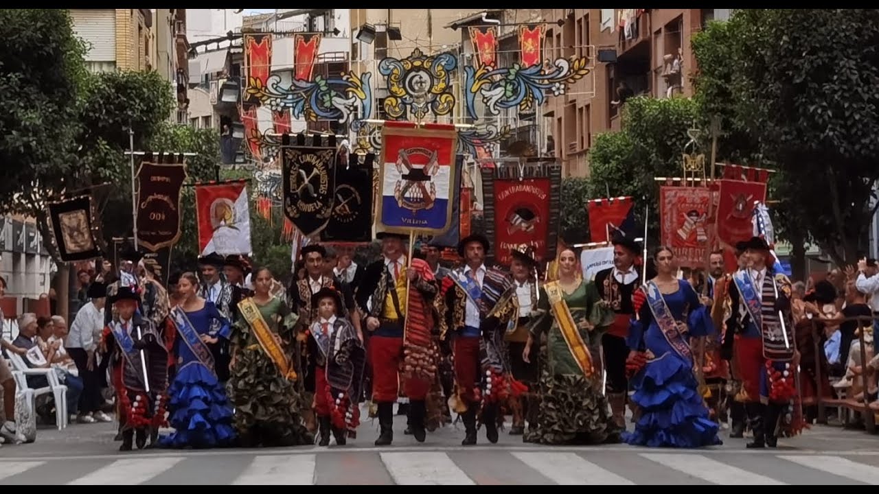 GRAN DESFILE CENTENARIO COMPARSA ANDALUCES DE VILLENA