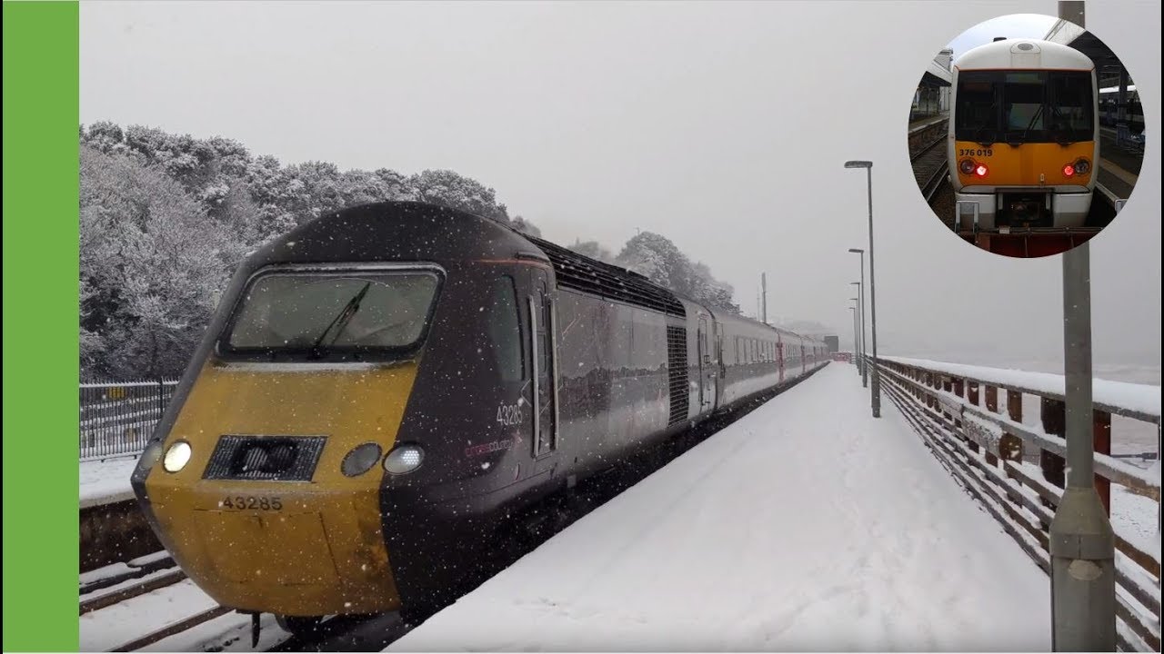 Dawlish in the snow