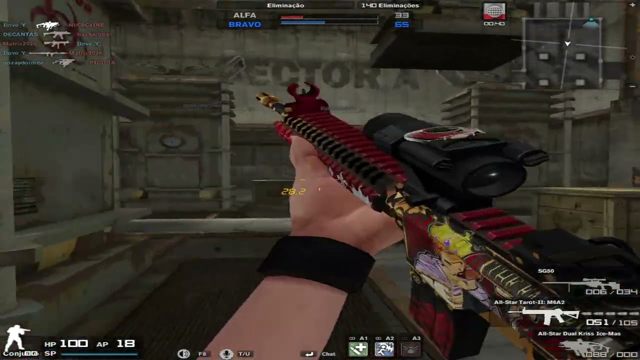 COMBAT ARMS BR 2026 - JOGANDO NO MAPA DEATH ROOM - MODO ELIMINAÇÃO - FIZ 32/0 DE CAMPER