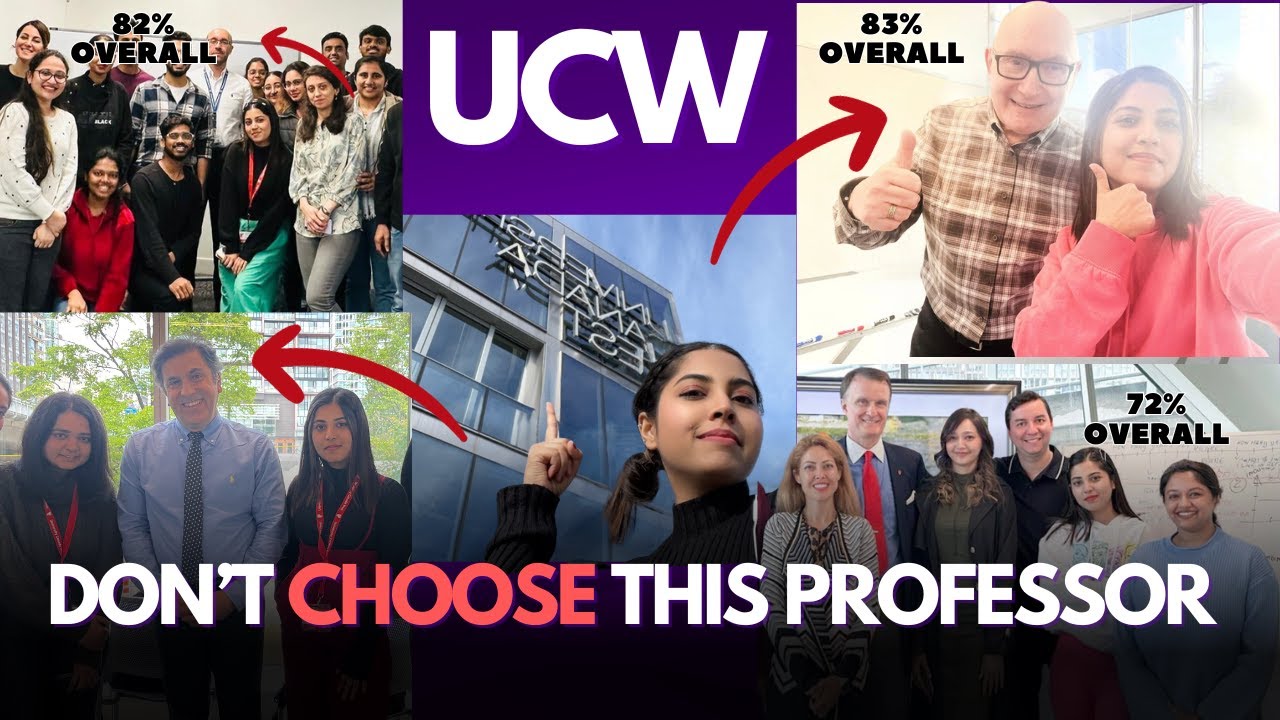 University Canada West MBA Professors I Took at UCW, Bad Experiences?