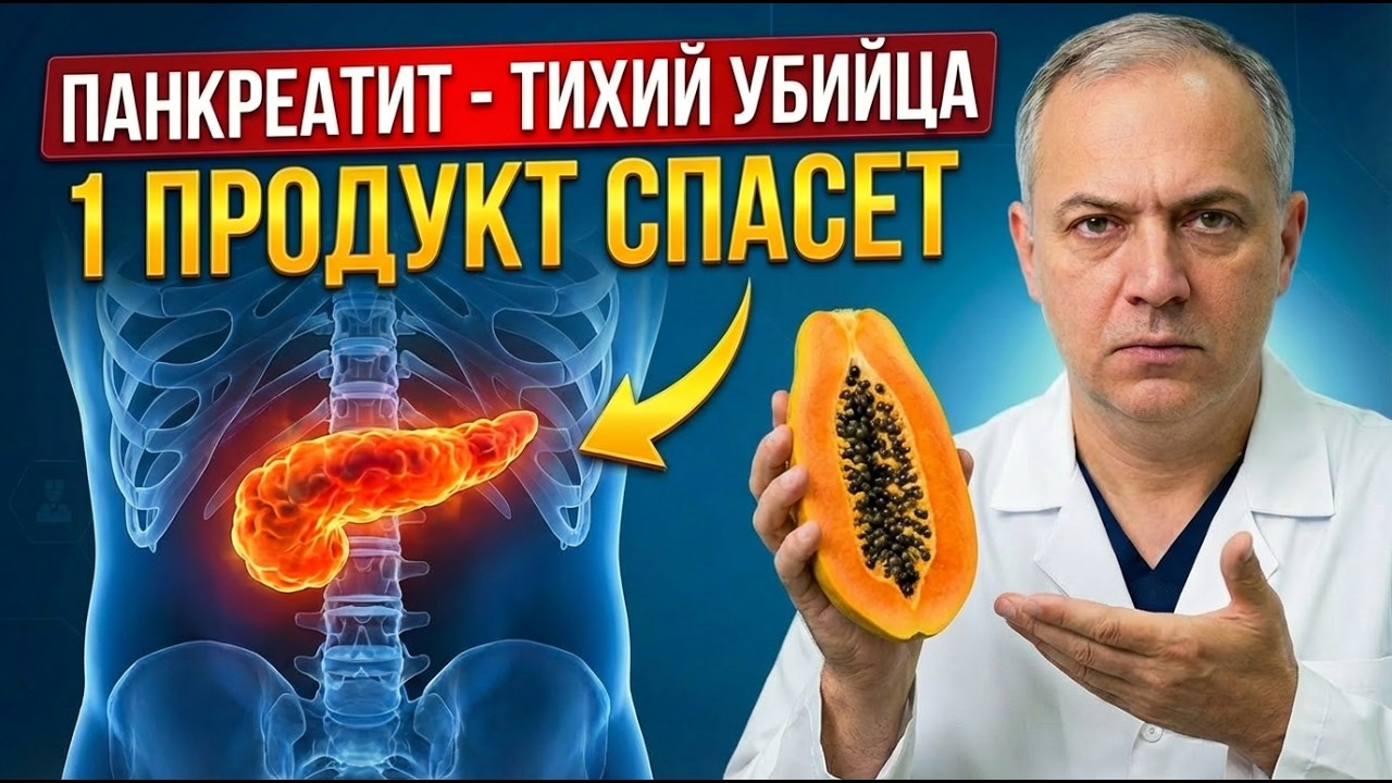 ПОДЖЕЛУДОЧНАЯ ЗАРАБОТАЕТ КАК ЧАСЫ! Самый мощный продукт для очистки