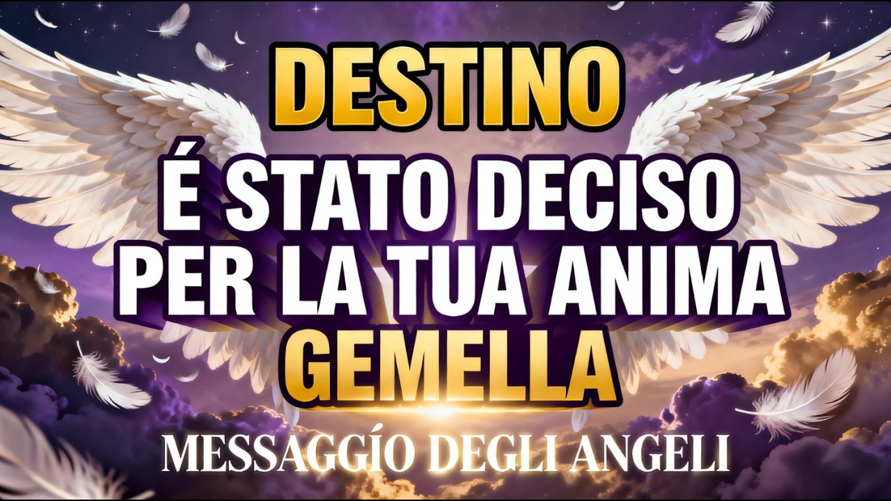 💝 Messaggio Angelico Urgente: Il Cielo Ha Già Allineato il Cammino della Tua Anima Gemella 🕊️