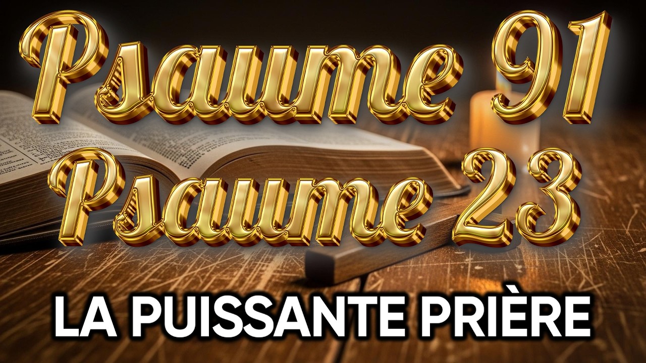 PRIÈRES POUR LE 11 MARS PSAUME 91 ET PSAUME 23   DEUX DES PRIÈRES LES PLUS PUISSANTES DE LA BIBLE 🙏
