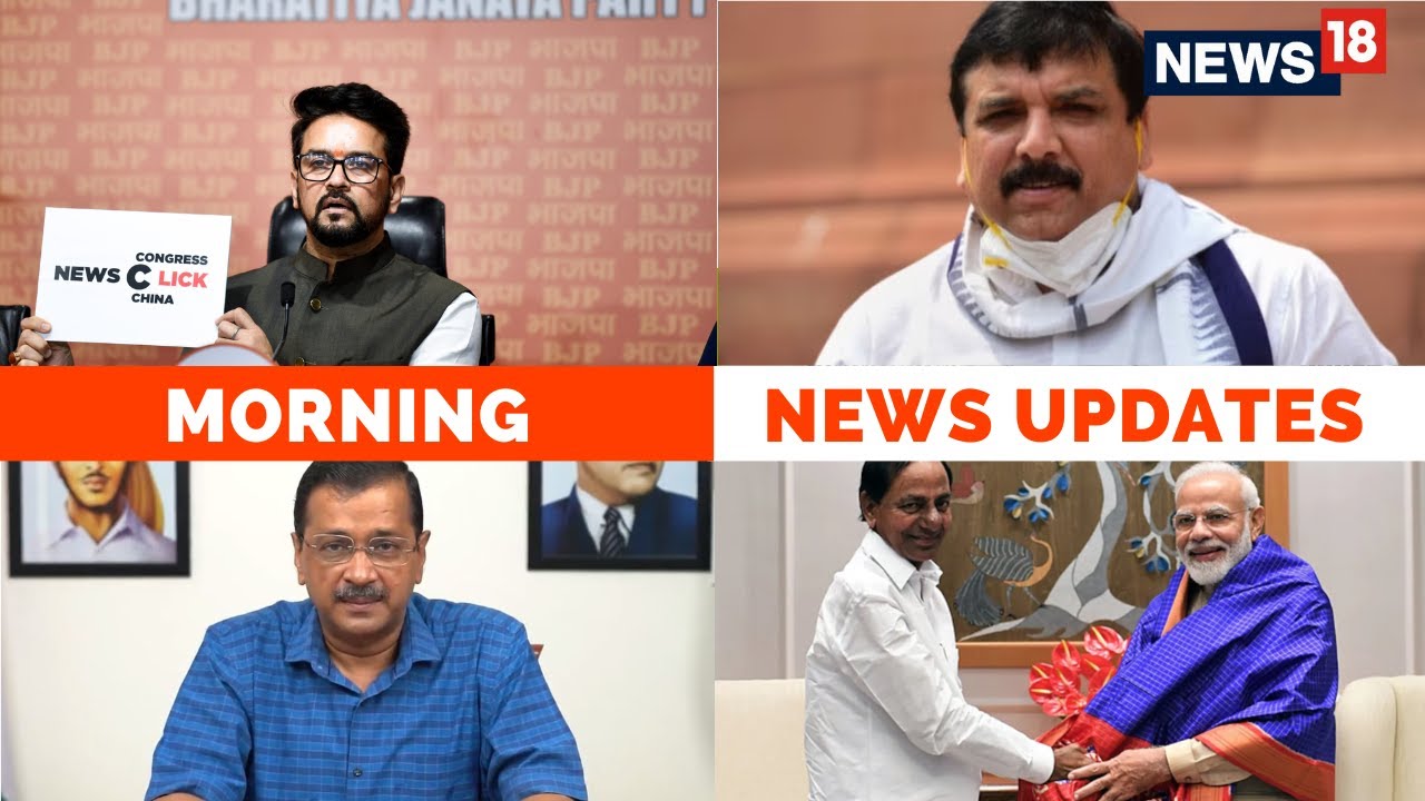 Morning News | PM Slams KCR | NewsClick Under Trouble | ED Searches At Sanjay Singh's Residence