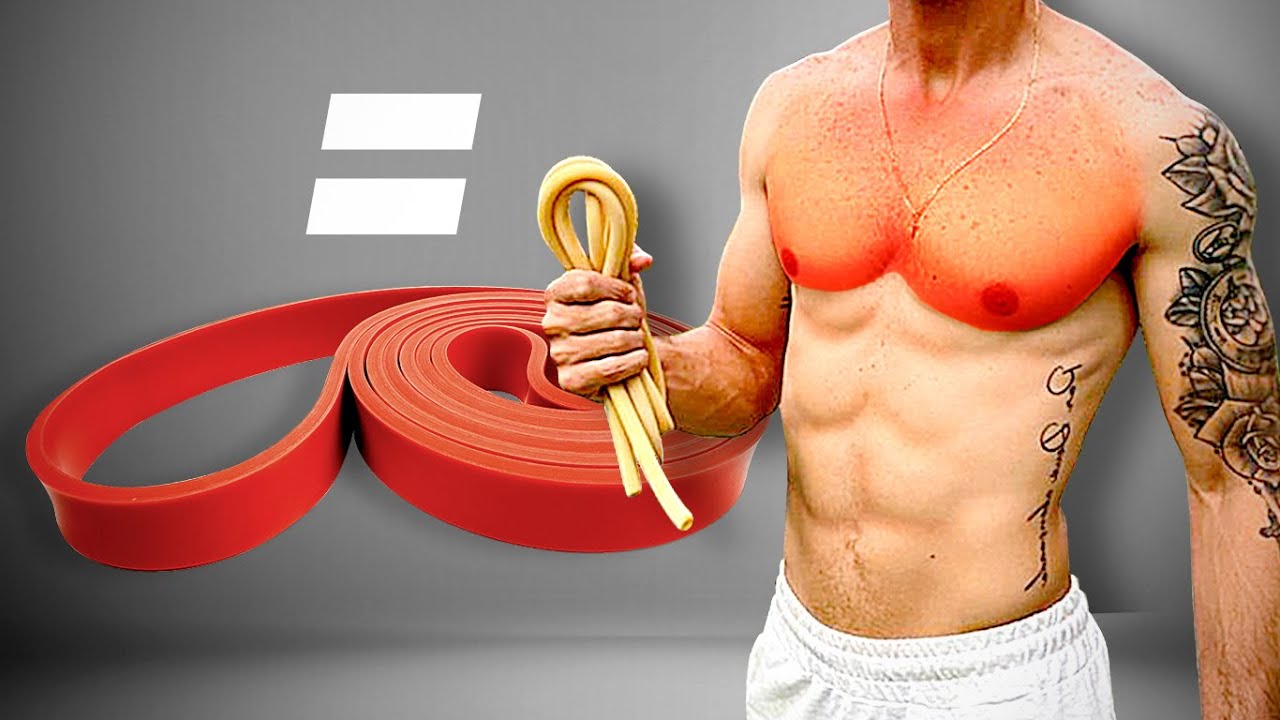 3 Exercícios de PEITO Com Elástico - Treino Com Elástico