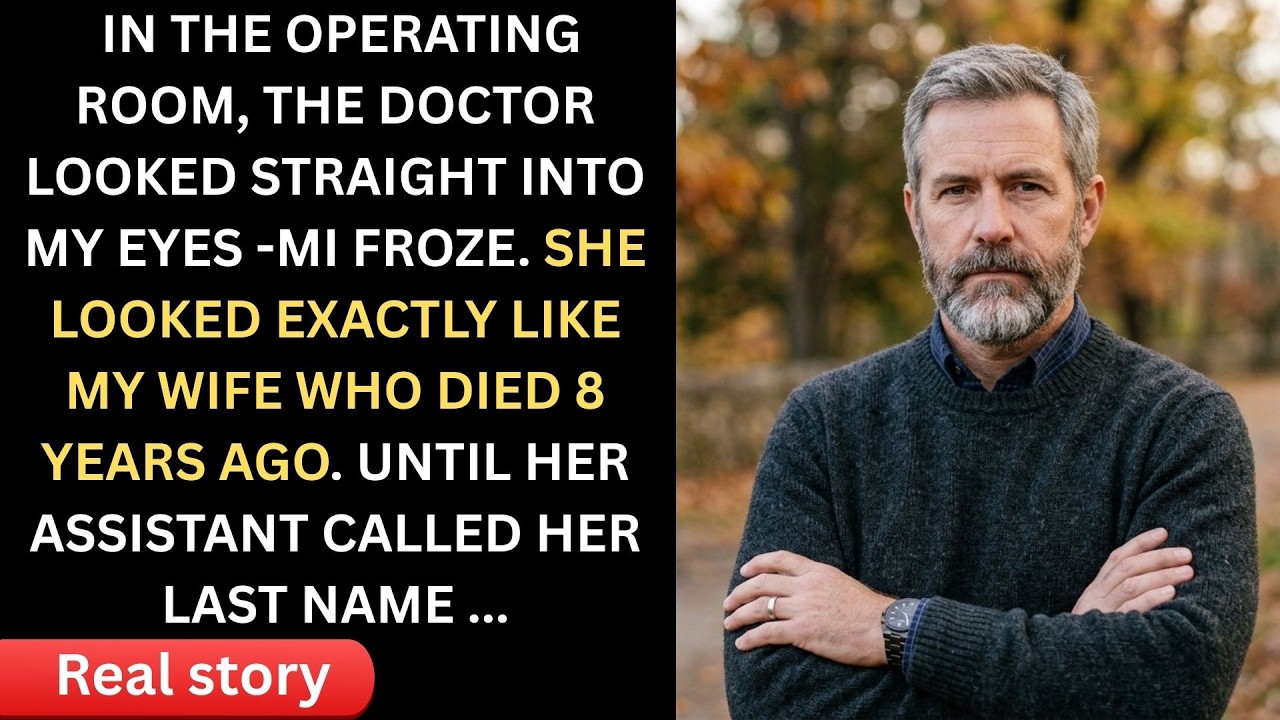 The Doctor Looked Exactly Like My Dead Wife… Then Her Assistant Said Something  Changed Everything.