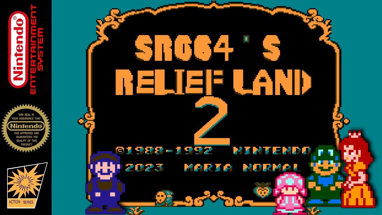 SRG64's Relief Land 2 - Hack of Super Mario Bros. 2 [NES]