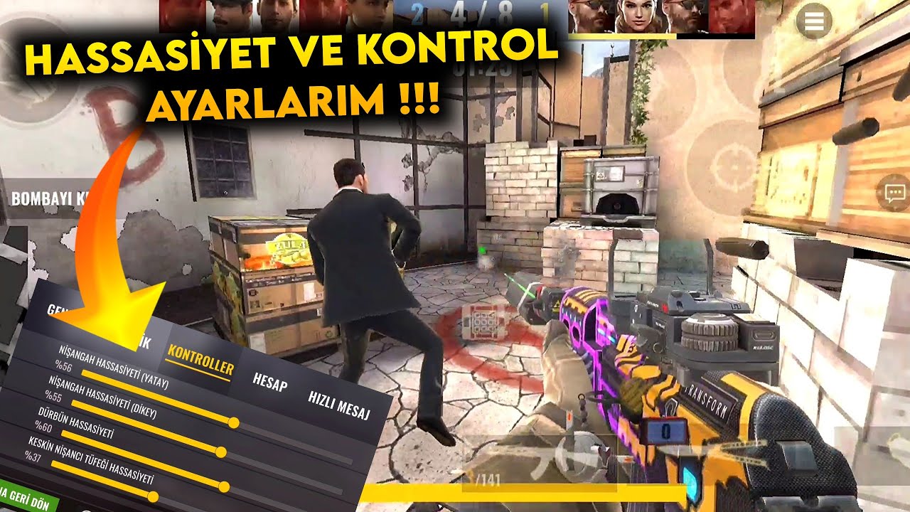 KONTROL VE HASSASİYET AYARLARIM | ZULA MOBİLE
