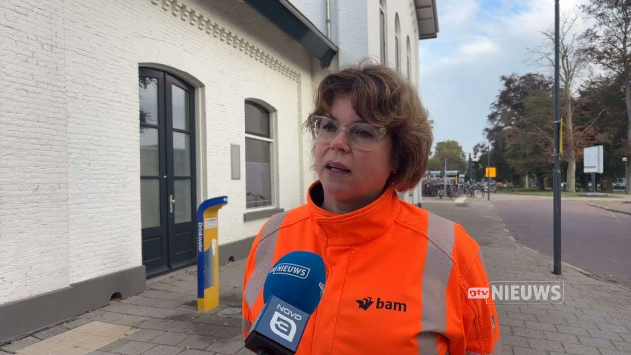 Geen treinen en herrie door 'buffel'-werkzaamheden Vught: omwonenden en treinreizigers de pineut