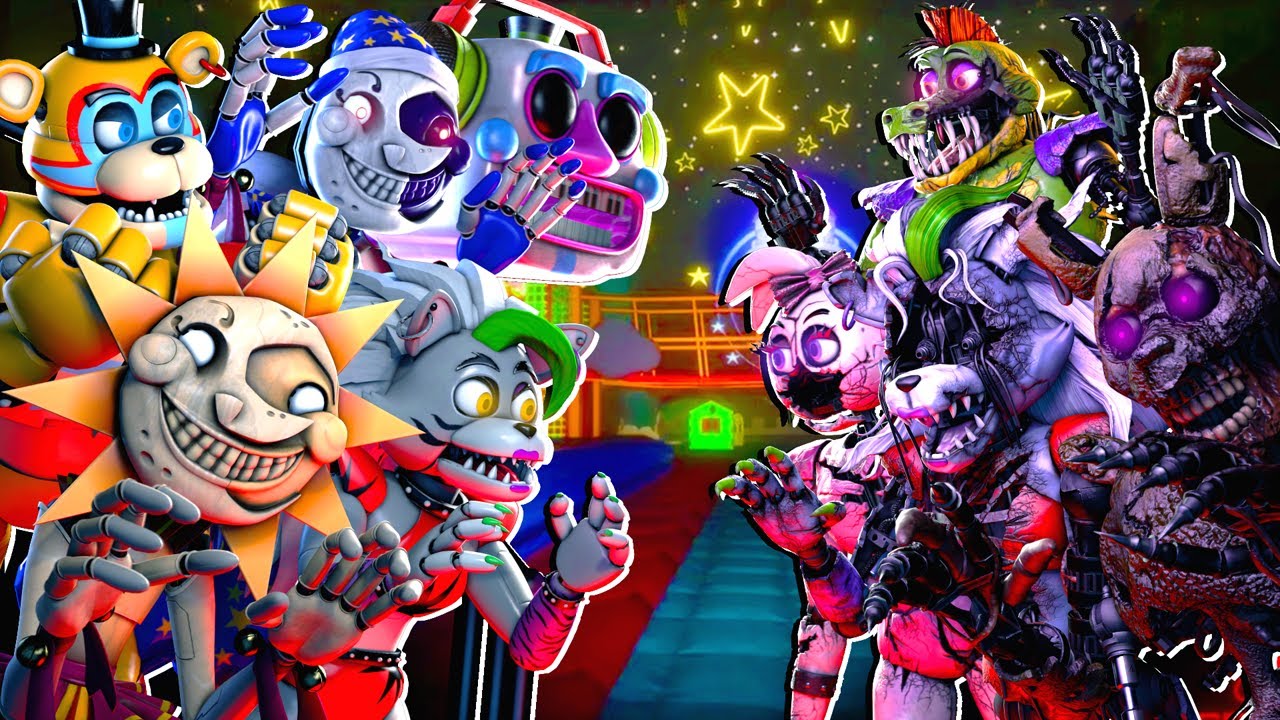 [SFM FNaF] Security Breach vs Withered Security Breach