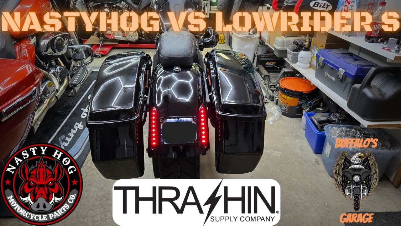 Является ли комплект крыльев и кофров NastyHog претендентом на Low Rider S 2022 года?