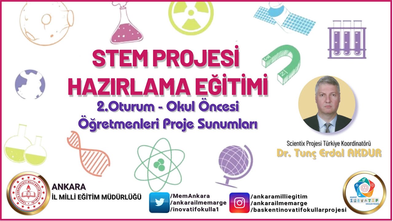 TEORİK ve UYGULAMALI STEM PROJESİ HAZIRLAMA 2. Oturum / Okul Öncesi