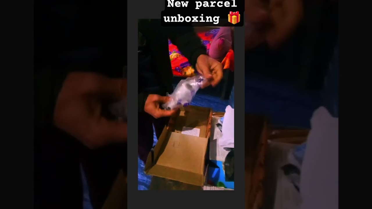 New parcel unboxing 🎁🎁