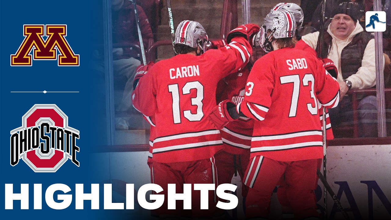 Minnesota vs Ohio State | NCAA College Hockey | Highlights - February 07, 2026