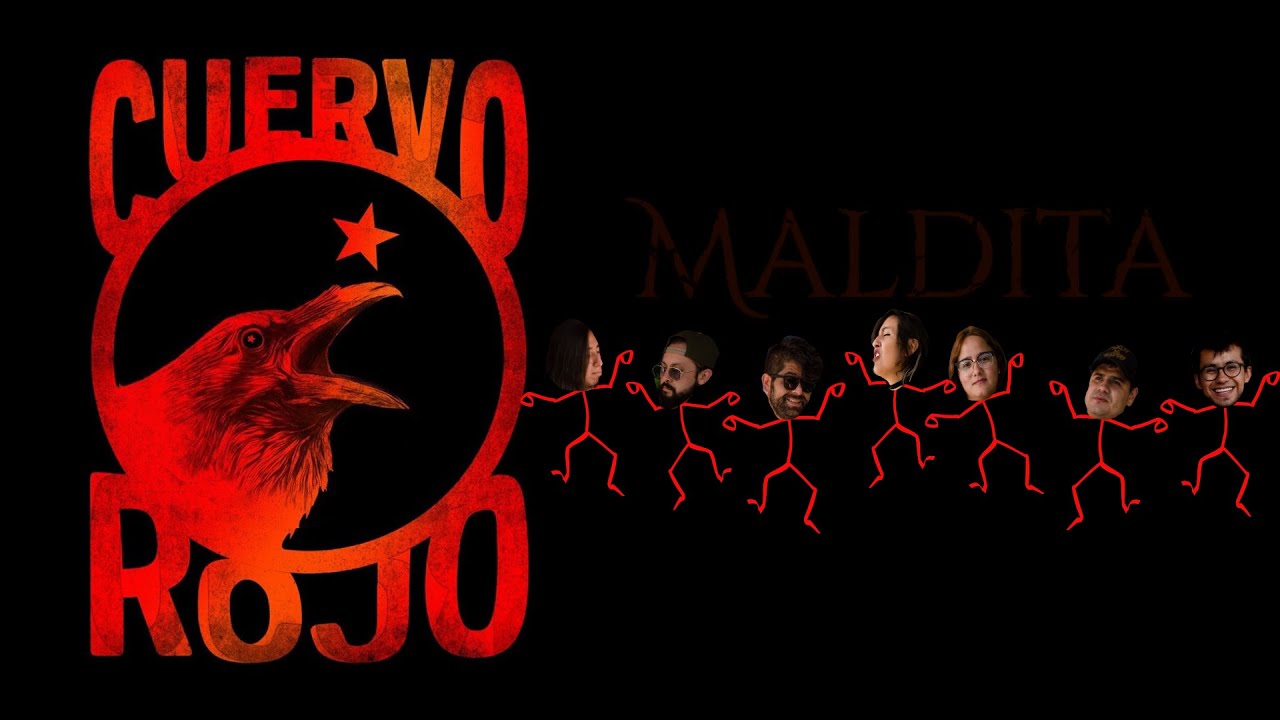 Cuervo Rojo - Maldita (Versión 2020) {audio+letra}