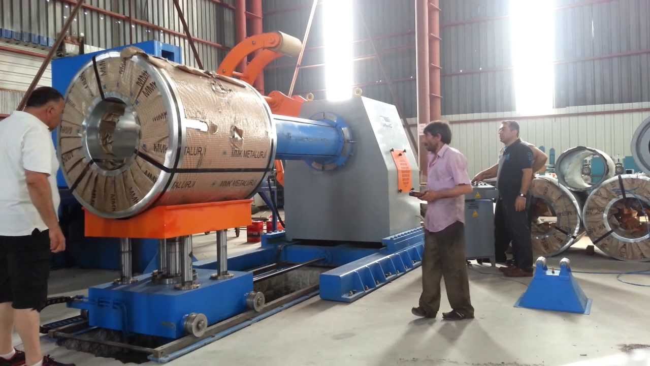 20 ton rulo açıcı