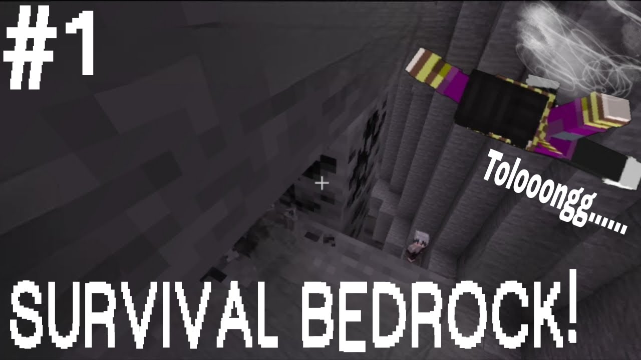 KITA BERMAIN SURVIVAL DI MINECRAFT BEDROCK! APAKAH KITA BISA BERTAHAN HIDUP ATAU TIDAK??