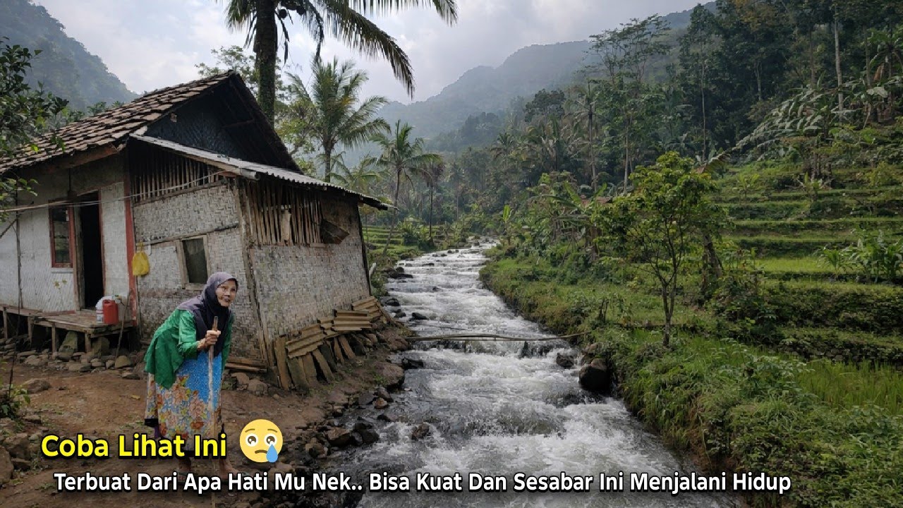 Bikin Haru.. Jumpa Nenek Lansia Yg Begitu Kuat dan Sabar Menjalani Kehidupan Dalam Keterbatasan