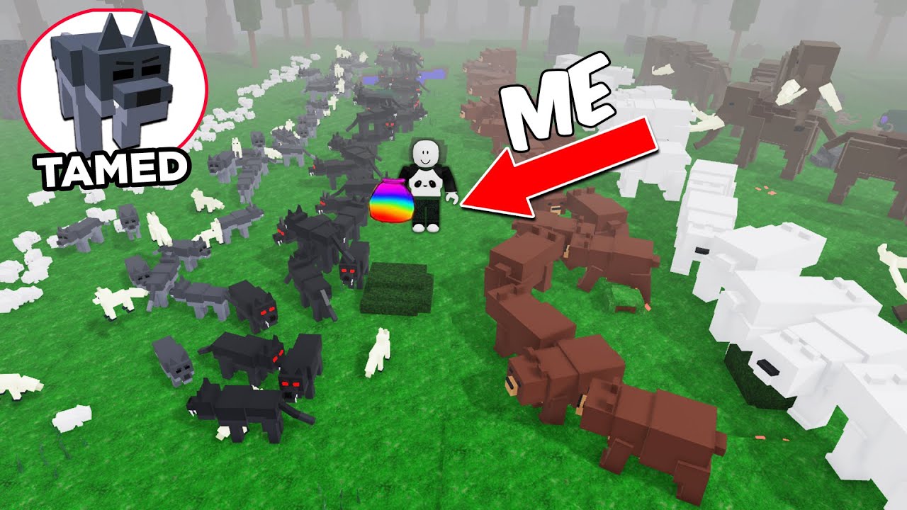 Я ПРИРУЧИЛ 1 000 000 ЖИВОТНЫХ ЗА 99 НОЧЕЙ В ЛЕСУ