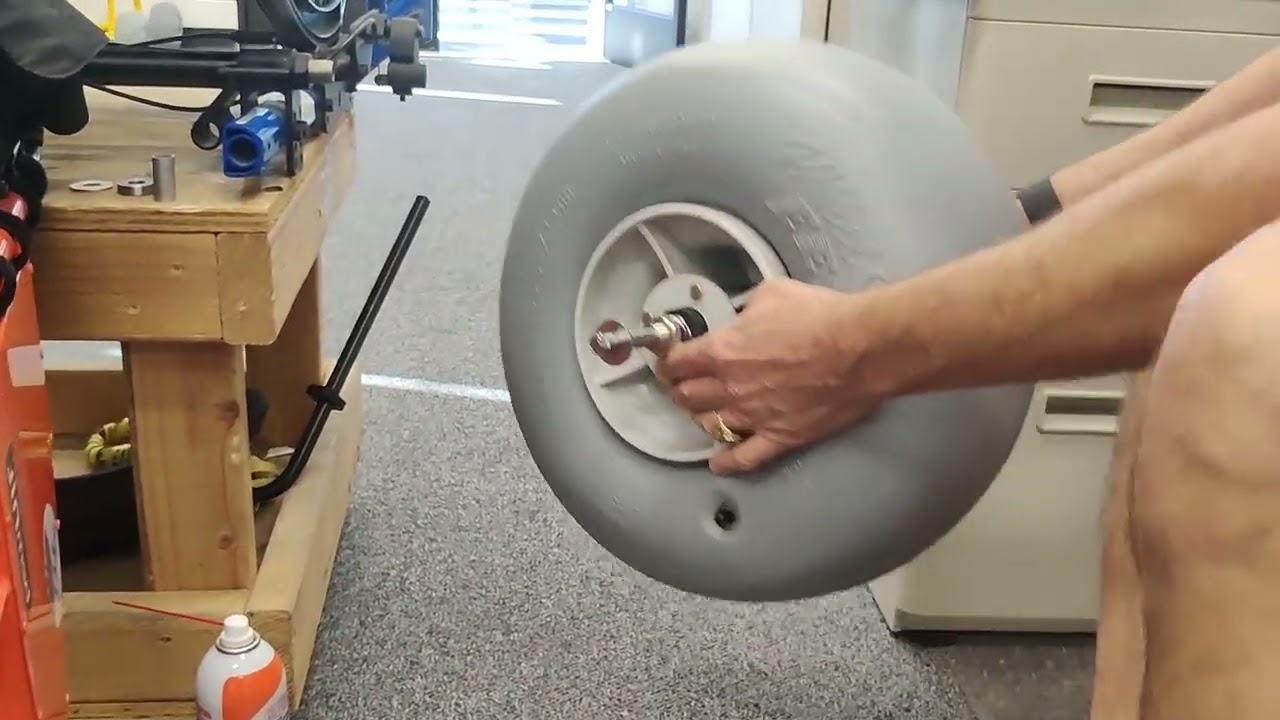 Wheeleez™ Quick Release Axle System