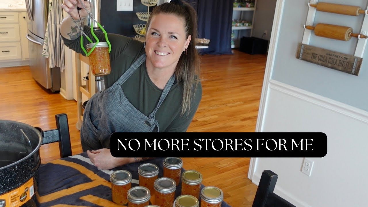 DITCHING the GROCERY stores | Canning everything I BUY