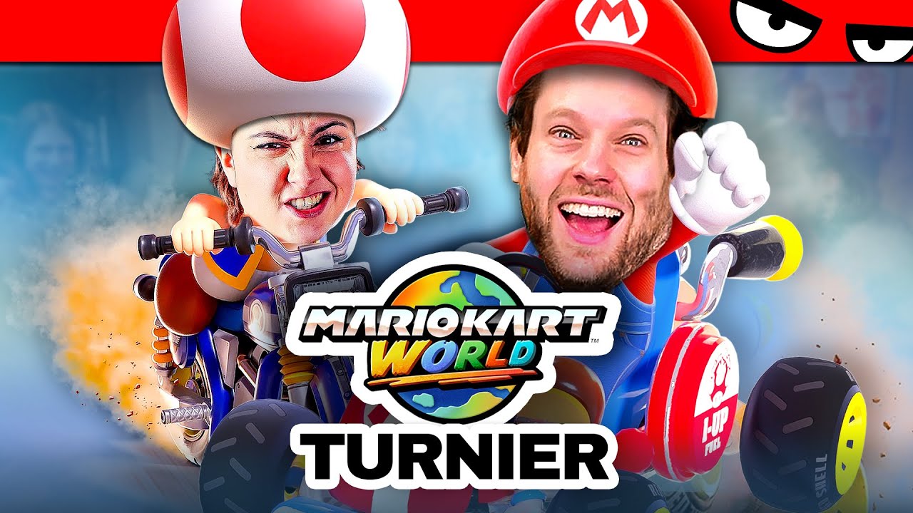 WILD WIE NIE! Tumult beim MARIO-KART-WORLD-Turnier!