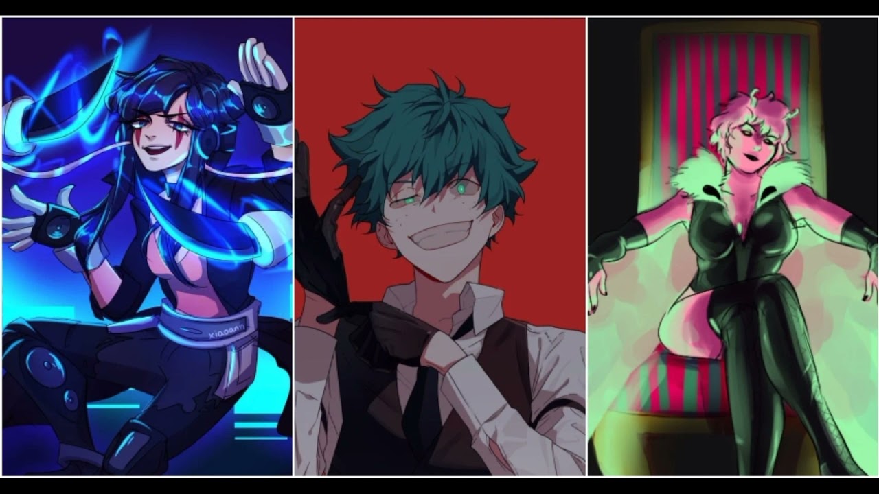 My hero academia villain Class 1 A