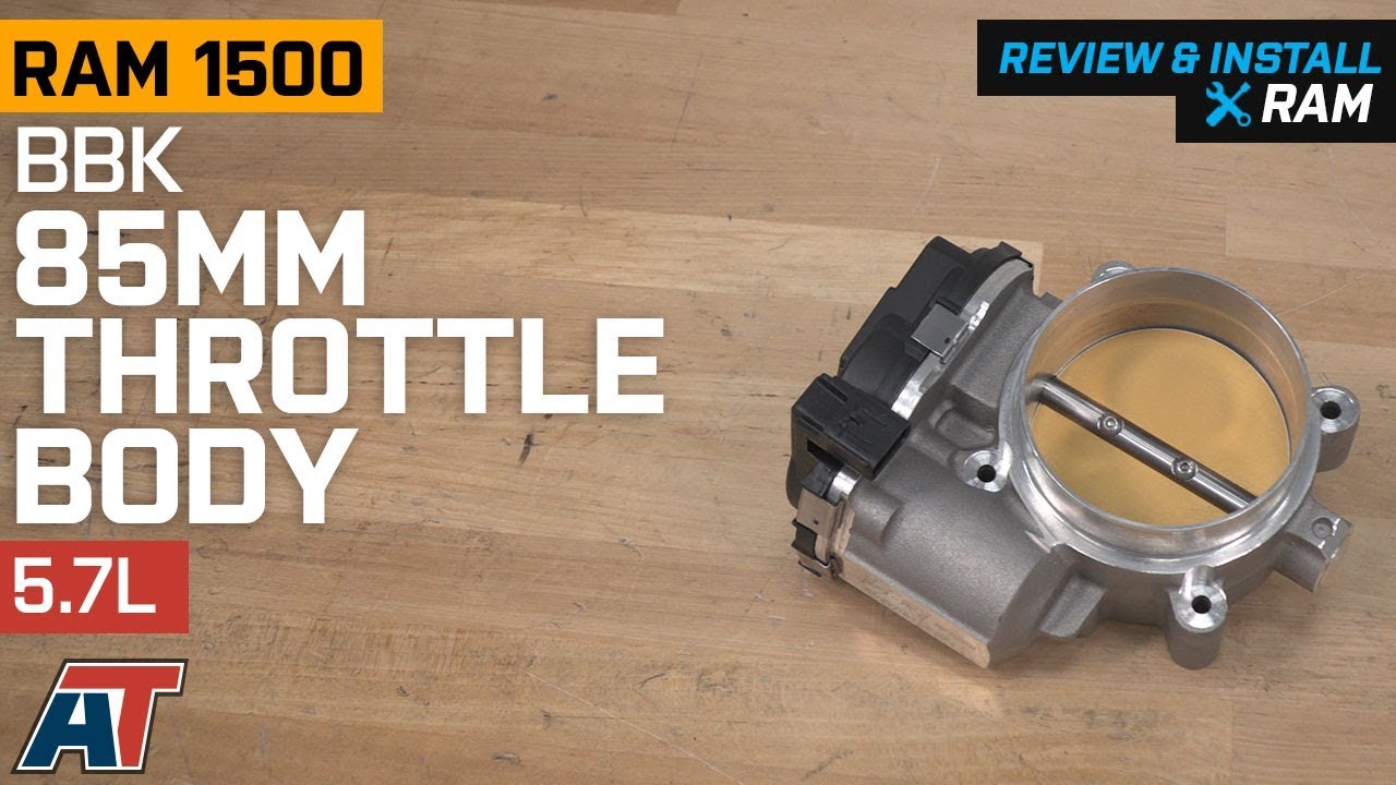 2013-2018 Ram BBK 85mm Throttle Body 5.7L Review & Install