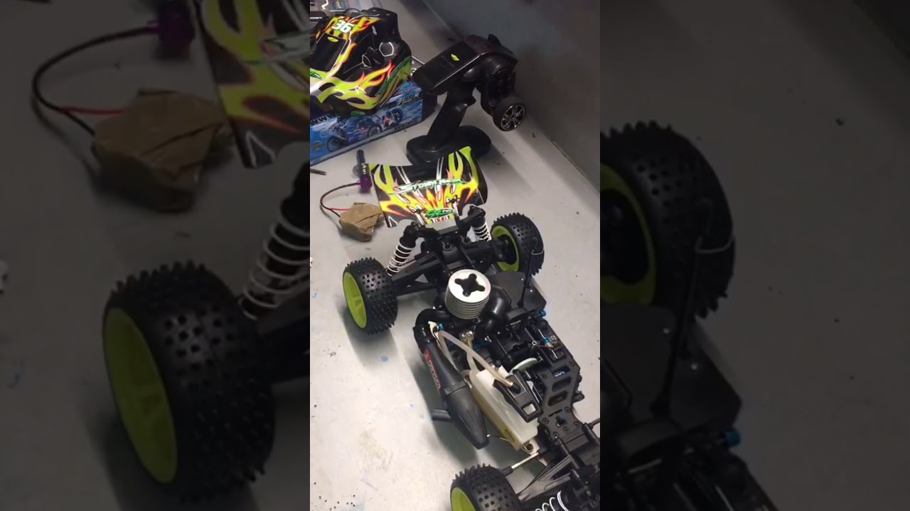 Manual de uso y puesta en marcha rc nitro,carson 1:10