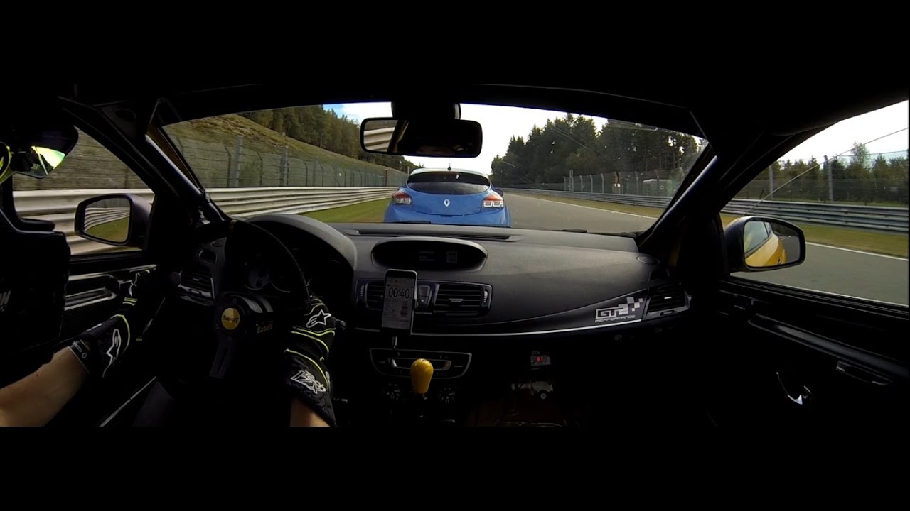 Spa francorchamps Megane RS GT Performance battle best lap 2.50 time attack
