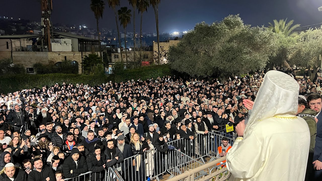 תיעוד: אירוע האלפים בחברון במעמד האדמו״ר רבי יאשיהו פינטו