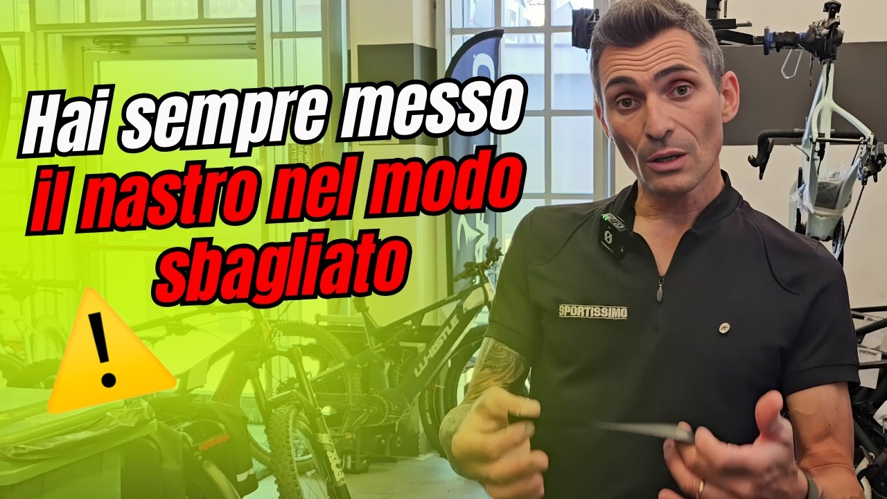 Sai davvero mettere il nastro al manubrio?🤔