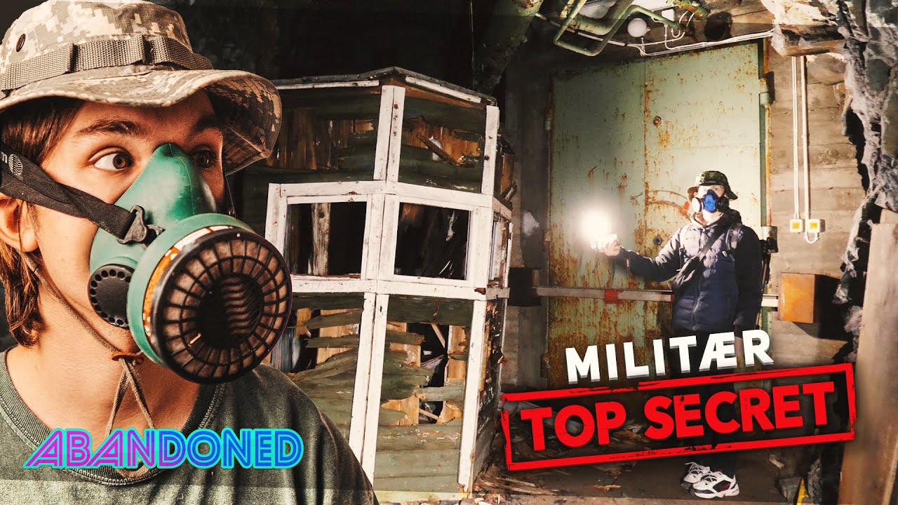 Utforsker forlatt HEMMELIG MILITÆRBASE ⚠ - Urban Exploring Norway