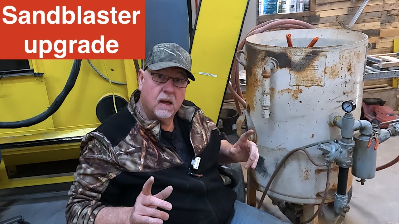 Sandblaster pressure Hold Upgrade for Empire blast pot