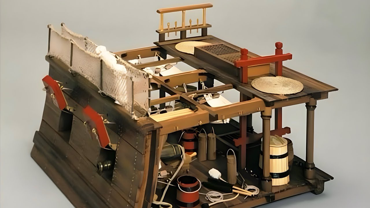 Mantua Models - 1:23 HMS Victory Gun Deck Diorama - Build Tutorial / episode 5
