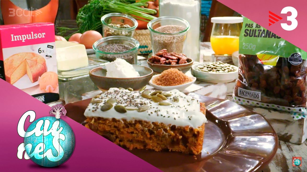 Pastís de pastanaga i llavors - Cuines