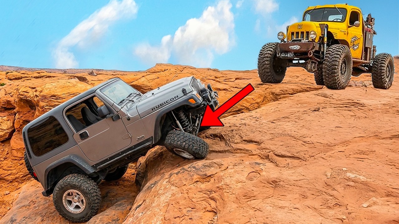 This Is NOT Good&hellip; Jeep&rsquo;s Tie Rod Snaps on Triple 7&rsquo;s!