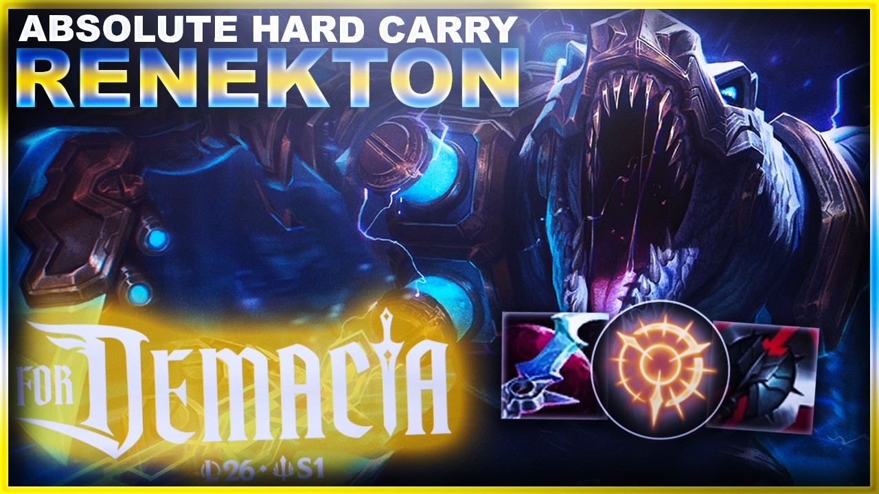 I HARD CARRIED WITH RENEKTON, ABSOLUTE POP OFF!