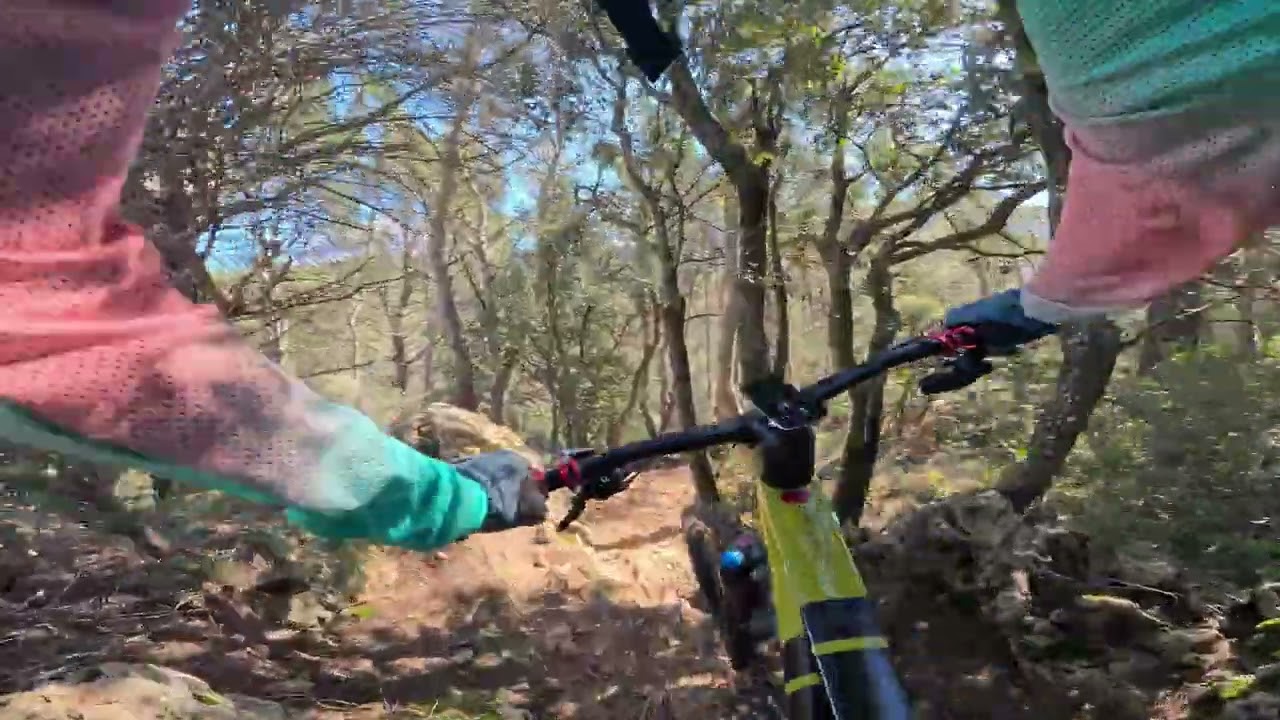 sortie enduro sur gigondas avec l'acb, 35KM 1500+ ( premiere fois )