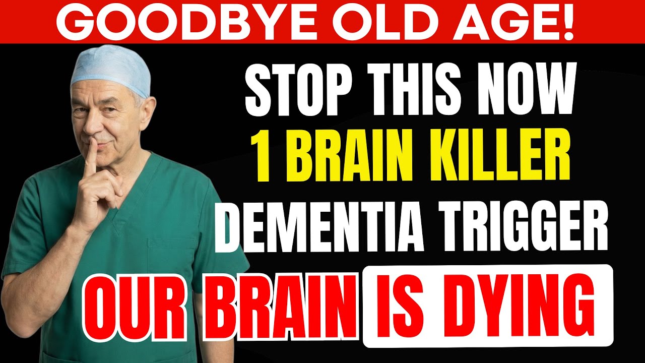 Seniors: The #1 Dementia Trigger Destroying Your Brain Right Now (STOP THIS!) | Senior Nutrition