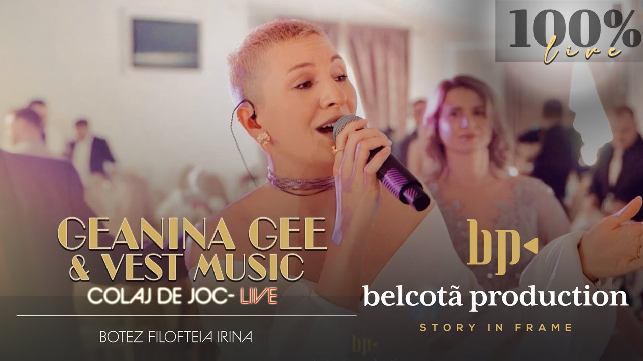 Geanina Gee & Vest Music - Colaj De Joc | Botez Filofteia Irina